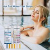 100 Pcs Hot Tub Testing Strips,6 in 1 Kit Pool