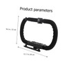 Operitacx Long-lasting Anti-shake Stabilizer Compact Phone Video Rig Camera Holder