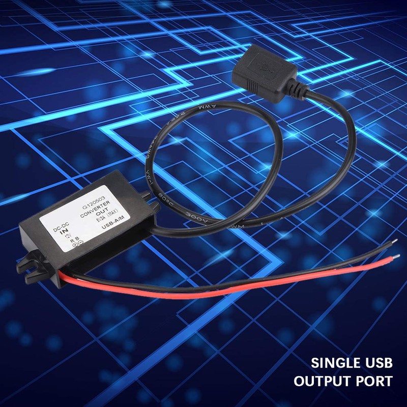 12V to 5V USB Step Down Power USB Step Down
