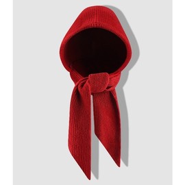 Women's Winter Knit Balaclava Neck Warmer Warm Hat Beanie Hallyu Style lf2822 Free Size/Red 3ea