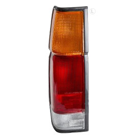 Well Auto Driver Left Rear Taillight Assembly Compatible Nissan Pickup D21 1986 1987 1988 1989 1990 1991 1992 1993 1994 1995 1996 1997 26526-01G00 2652601G00 NI2808102 11-1682-01