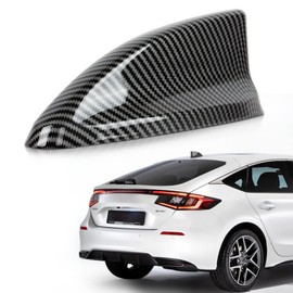 psler Car Auto Shark Fin Antenna Cover Roof Aerial Cover Trim Exterior Decoration for 2022 11th Generation Honda Civic Sedan, Si Sedan, Hatchback and Type R Carbon Fiber