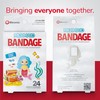 BioSwiss Bandages, Mermaid Shaped Self Adhesive Bandage, Latex Free Sterile