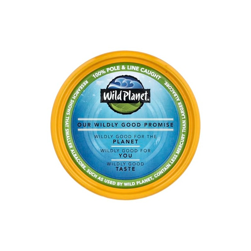 Wild Planet Wild Albacore Tuna in Extra Virgin Olive Oil,