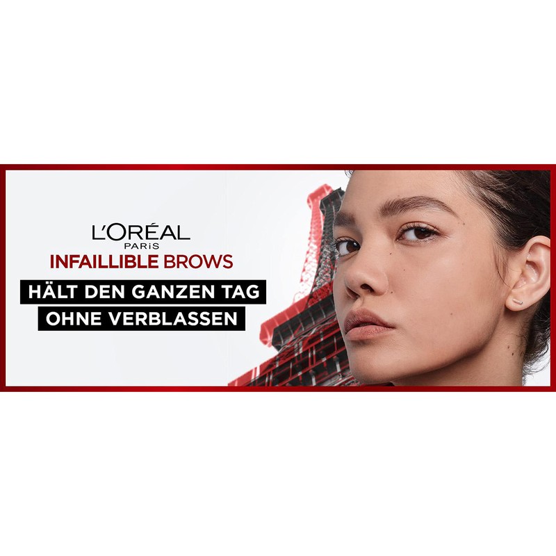 L'Oréal Paris Eyebrow Pencil with Rotatable Triangular Tip for Defined