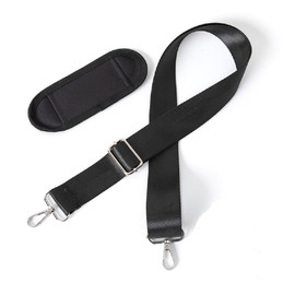 MOSLOM Adjustable Shoulder Strap for Bags Audio Instrument Shoulder bag, Diagonal bag Luggage and bags, 59 inches, Black