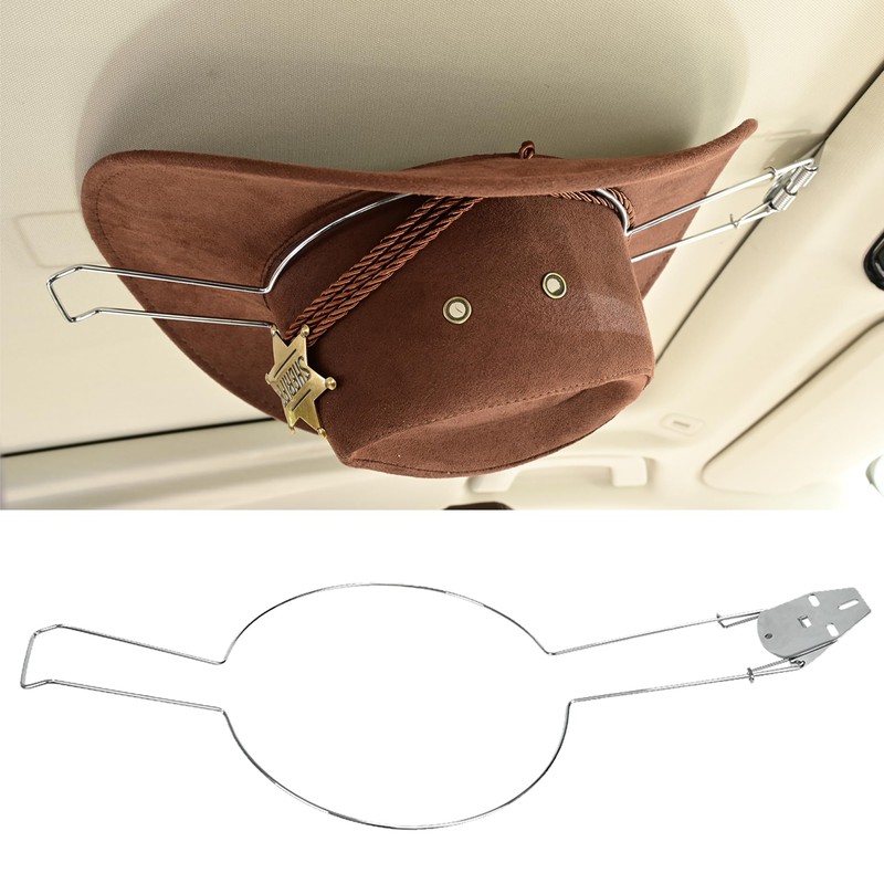 2 Pack Cowboy Hat Holder for Truck, Hat Holder Auto
