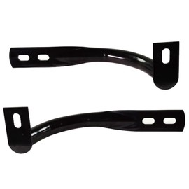 For Chevy Suburban 1500 2000-2006 Bumper Bracket Driver and Passenger Side | Pair | Front | Outer Brace | Steel | Replacement For GM1066129, GM1067129 | 15705657, 15705658