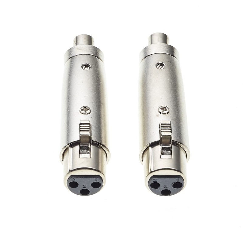 RCA to XLR Adapter 3 Pin XLR Female to RCA