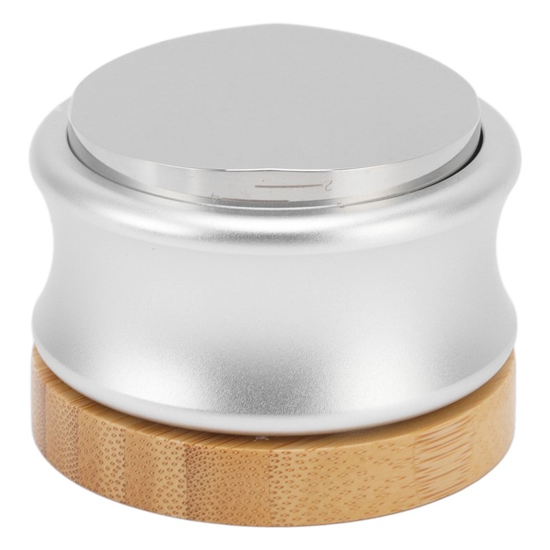 Coffee Distributor Adjustable Depth Tamper Press Hammer Distribution Tool for