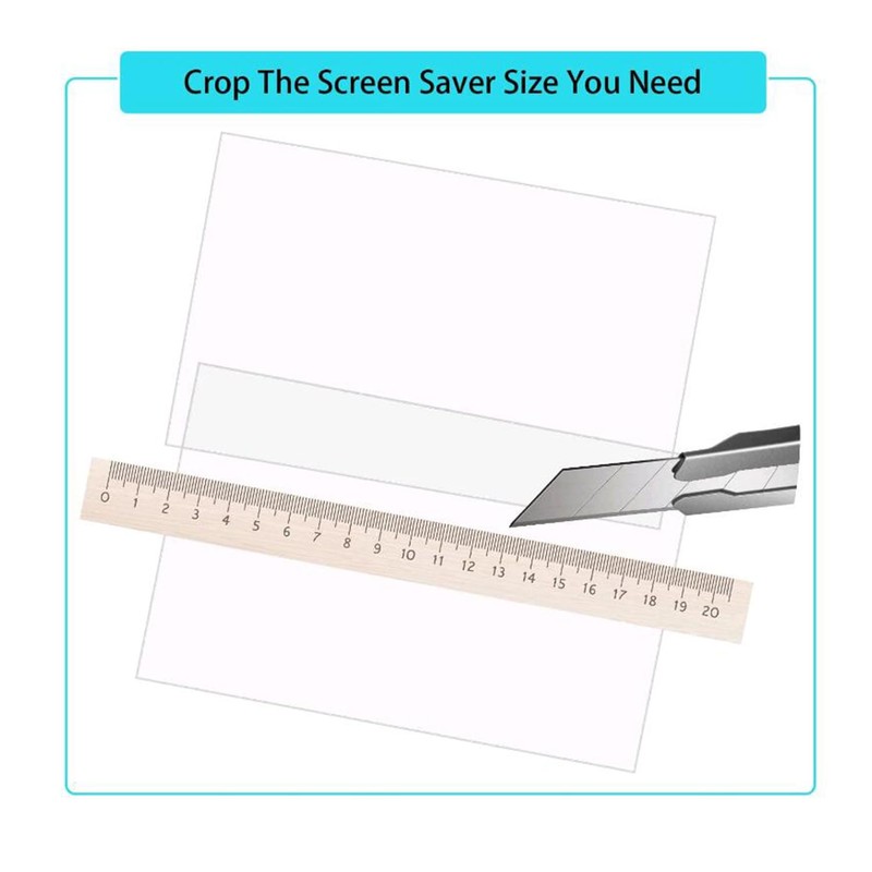 i-Tensodo 2 Pack Universal Trimmable Anti-Glare Matte Screen Protector for