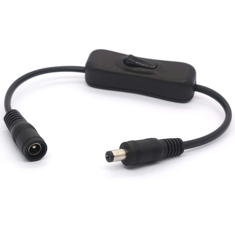 GLHONG DC Power Extension Cord with Switch, DC Switch Inline