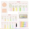 LULUCOLORS 18 Piece Makeup Set for Beginners: Travel Friendly, Soft