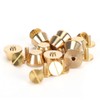 Handbag Feet Studs, 10Pcs Brass Feet Nailhead Purse Handbag Luggage