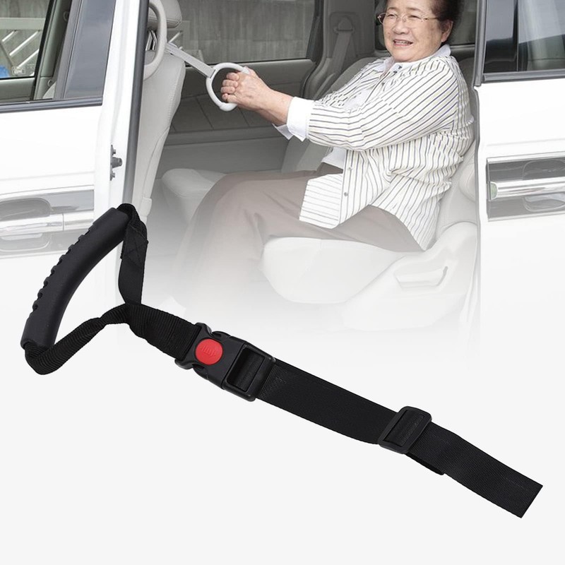 Agatige Car Grab Handle, Reinforced Car Door Pull Strap Suitable