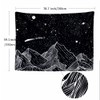 Ulticool – Decorative Wall Tapestry Bedroom - Mountains Nature Space