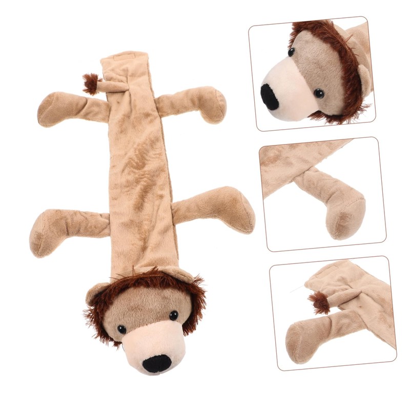 IWOWHERO Cartoon Animal Stethoscope Cover Sleeve Plush Protector for Doctors