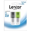 Lexar 2607204 32GB S50 JUMPDR USB 2.0 2-Pack
