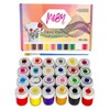MEBY Textile Paint Set – 24 Colours x 25 ml,