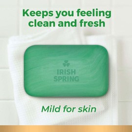 Irish Spring Deodorant Bar Soap, Original Clean, 4.5 Ounce (Pack of 20)
