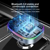 tieedhfu High Definition Lossless Sound Car Bluetooth MP3 Player Power-Off