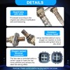 2Pcs 234-9002 234-4261 O2 Oxygen Sensor Upstream Downstream Compatible with