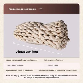 Fay Bless Handmade Rope Incense from Nepal (Himalaya)