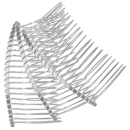 Beaupretty 3pcs 20 Schwarz Hochzeit Schleier Hochzeit Haarschmuck für Frauen Metall Haarspangen Französisch Haarkamm Hochzeit Schleier Kamm Metall Haarkamm für Schleier Haarnadel Stirnband