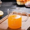 COSSIKA Ceramic Mugs, Chemical Mugs, Borosilicate Glass Coffee Cups with