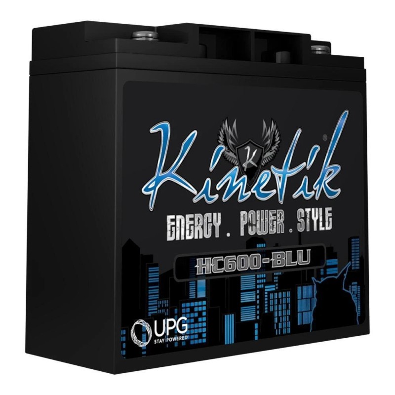 Kinetik Kinetik HC600 BLU Series 600-Watt 12-Volt High Current AGM