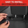 Motor Trend SpillGuard Neoprene Rear Seat Protector - Waterproof Bench