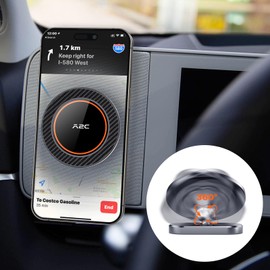 A2C Magnetic Phone Mount for 2024 2025 Hyundai Kona, Sonata & Ioniq 5 (2025-2022), Strong Magnet Phone Holder Magnetically Attaches to Metallic Dashboard, Compatible with MagSafe