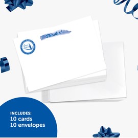 Desert Cactus Zeta Phi Beta Thank You Cards ZPB ZPhiB Divine 9 Stationery Cardstock 10 Pack Includes Envelopes Memo Party (Thank You Card Design C)