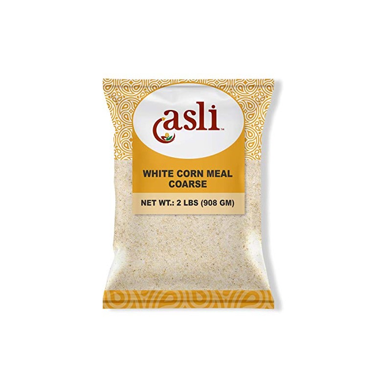 Asli White Corn Meal Coarse - 2 Pounds