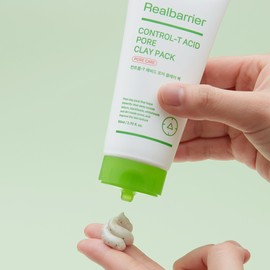 Real Barrier Control-T Acid Pore Clay Pack 80ml, 1 pack / 리얼베리어 컨트롤-T 애씨드 포어 클레이 팩 80ml, 1개