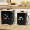 Candco Potato and Onion Storage Bin, Set of 2 Vegetable