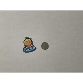 AQUAMAN dc super power chibi keychain **quarter to show size**