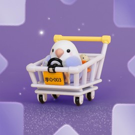 maidimiao What's The Bird Love Bird Series3 Social Bidde Cute Blind Box Figures 1Pcs Collectible Toys Kawaii Birthday Gifts