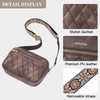 Telena Crossbody bags for Women Trendy Quilted Crossbody Bag Leather