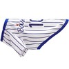 Paiaite Sleek Striped Dog Vest: Sleeveless Baseball-Style Dog Shirt, Ideal