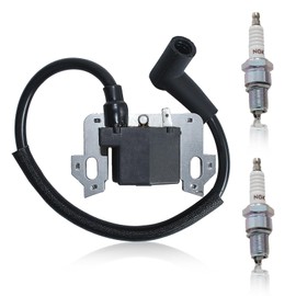 Adefol GCV160 Ignition Coil for Honda GC160 GCV190 GC190 Lawnmower Ignition Coil with Spark Plug BP5ES Replacement 30500-ZL8-004