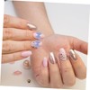OHPHCALL 7grids Nail Charms Bow and Design for Elegant Manicure