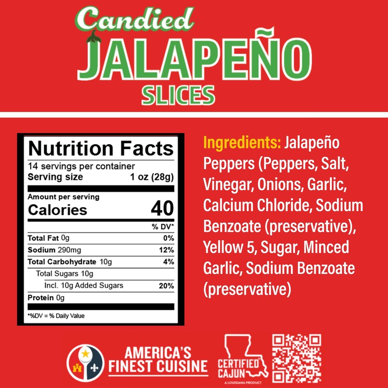 Jalapeño Variety Pack - Candied Jalapeño Slices 14 oz (2)