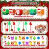 Timlotti 74Pcs Christmas Party Favors with Gift Boxes Goodie Bag