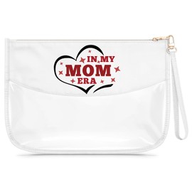 Mum Era Makeup Bag Birthday Gifts for Mum Mama Thank You Gifts for Mother Clear Cosmetic Bag Mothers Day Present for Mama Valentines Christmas Travel Pouch