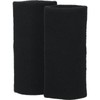 Adult 6-inch Performance Wristband 2-Pack - Color: black