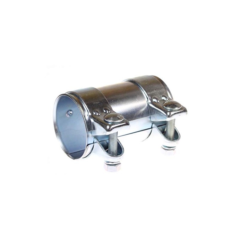 Exhaust Universal Pipe Connector 70 x 125 mm Double Clamp