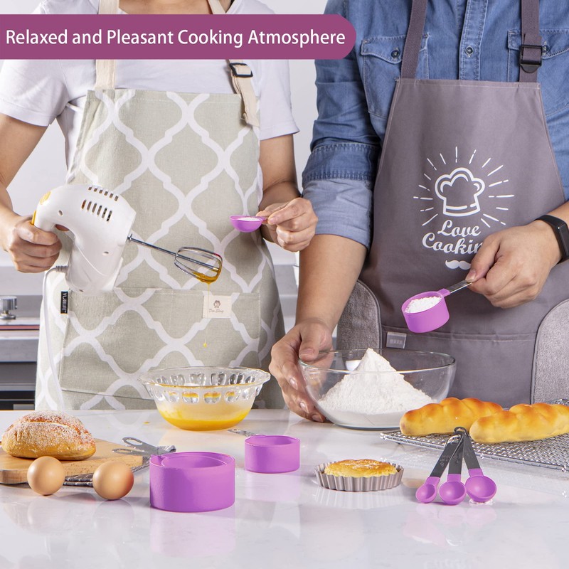 Measuring Cups and Spoons Set of Huygens Kitchen Gadgets 10