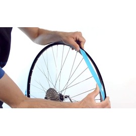 Zefal 9360 Soft PVC Rim Tape, 1.1 - 0.8 inches (29 - 20 mm), Blue