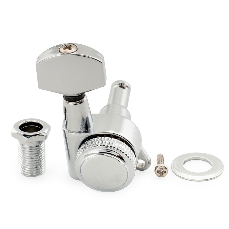 Musiclily Pro 6-in-line 18:1 Ratio Full Sealed Locking Machine Heads